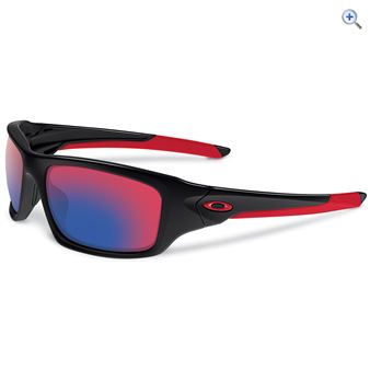 Oakley Valve Sunglasses (Polished Black/Positive Red Iridium) - Colour: POLISHED BLACK